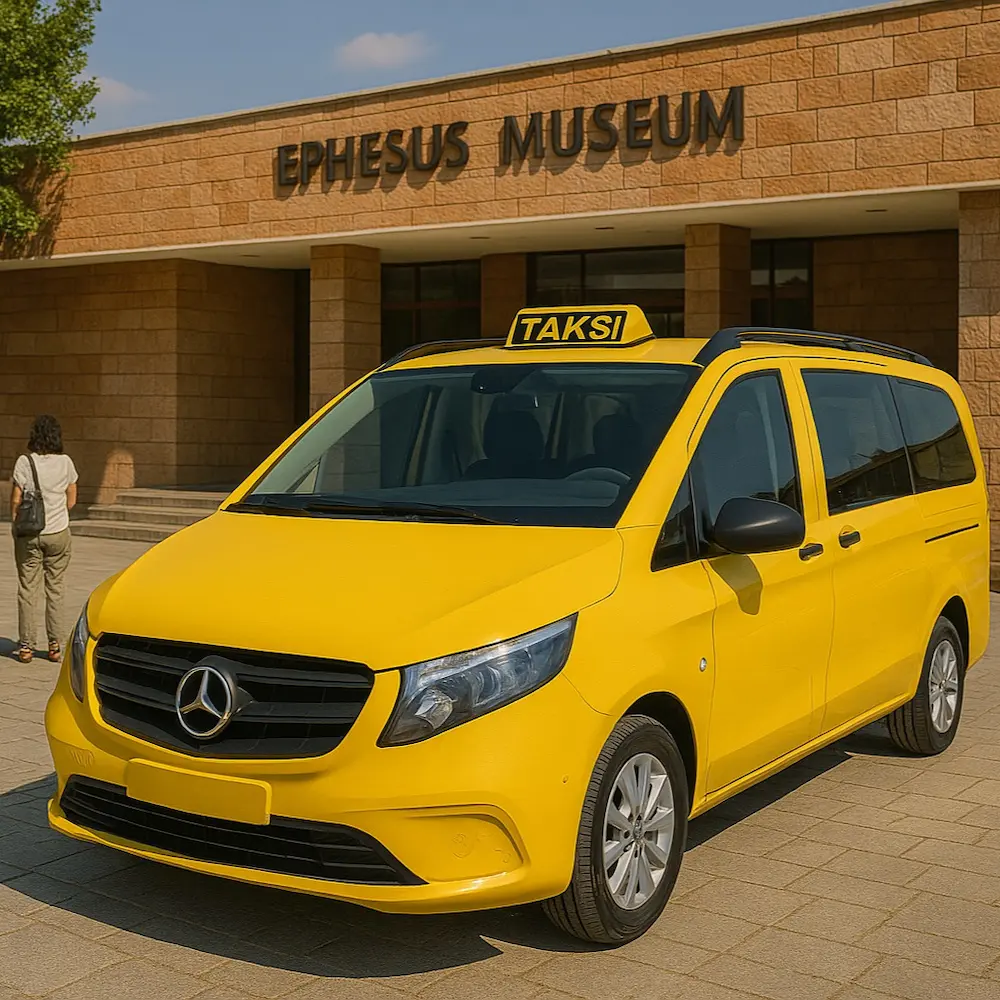 Private taxi transfer from Kusadasi to Ephesus Museum