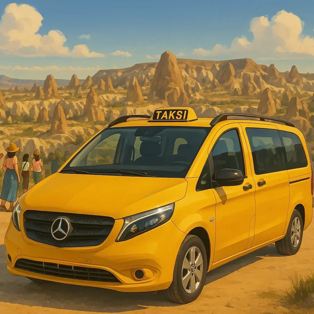 Private taxi transfer from Kusadasi to Cappadocia