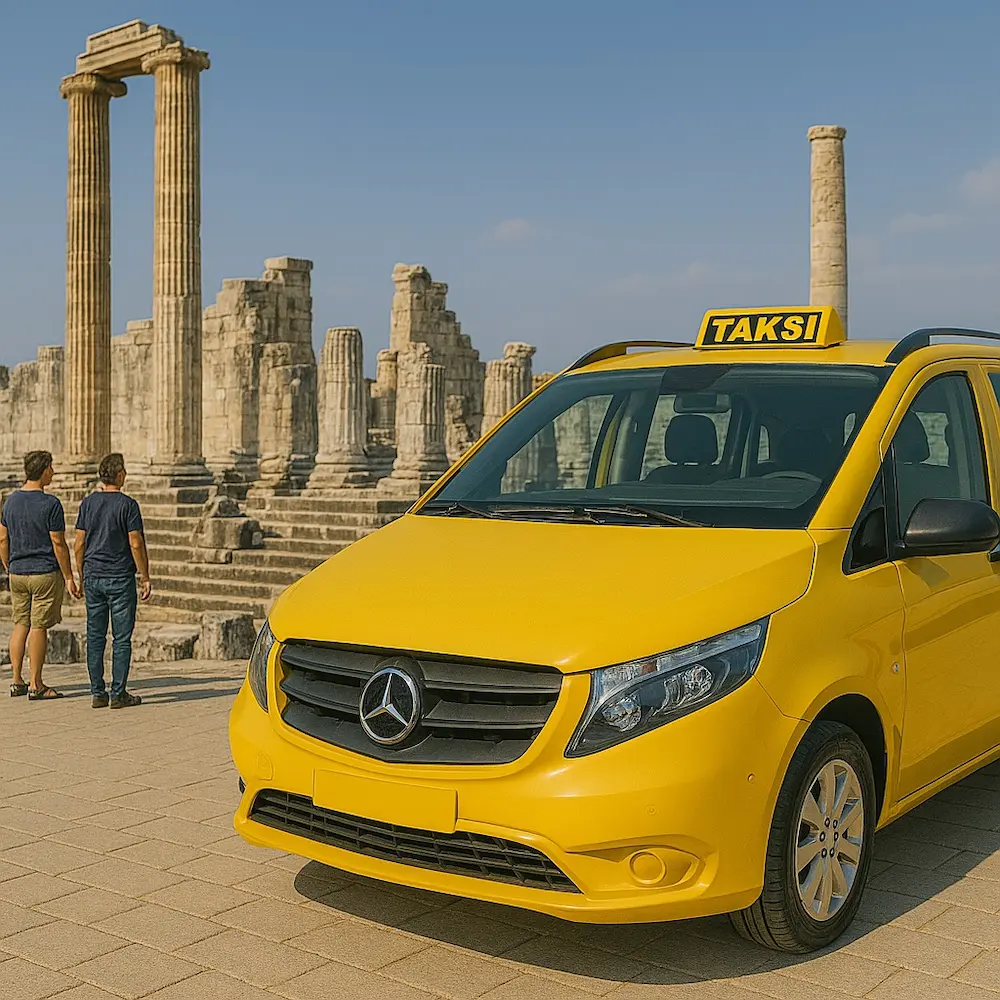 Private taxi transfer from Kusadasi to Apollo Temple